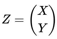 Form of Z, where X and Y random variables distributed as a normal univariate