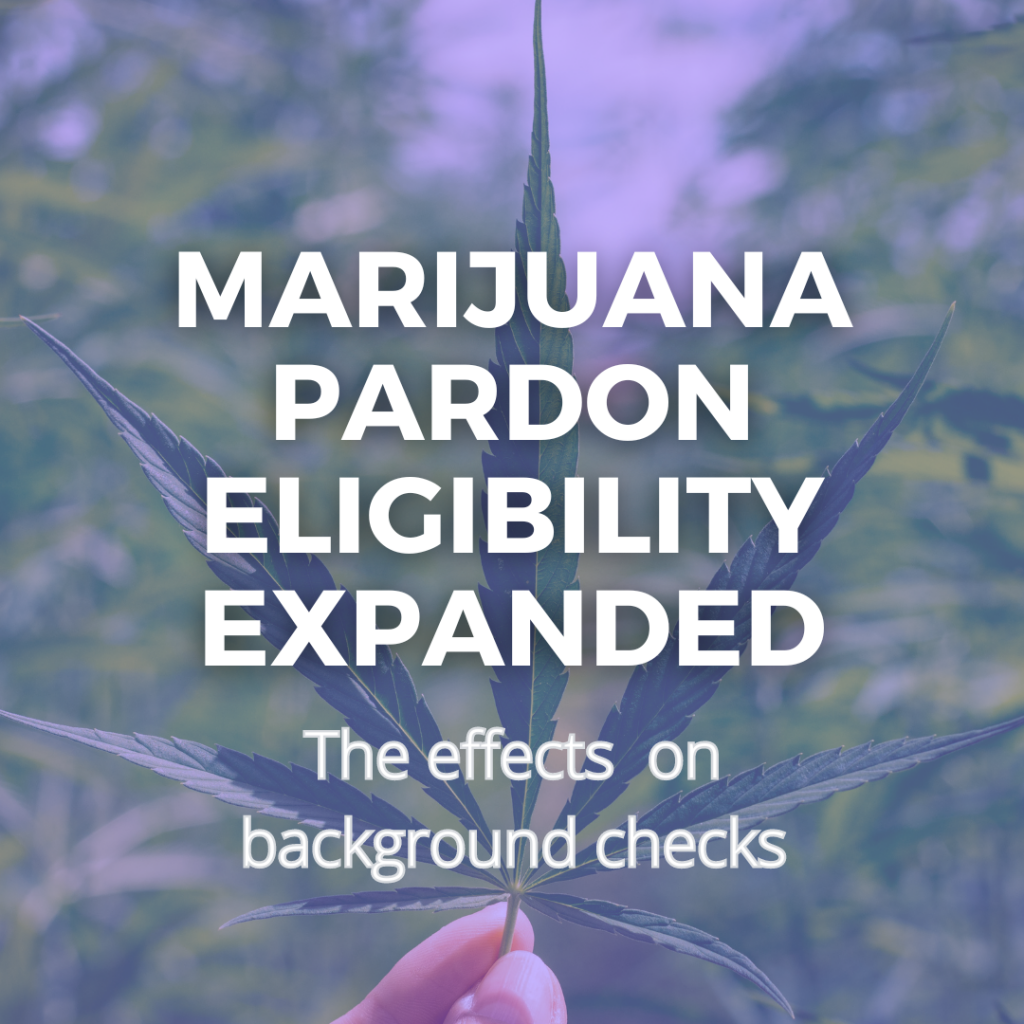 Marijuana Pardon Eligibility Expanded