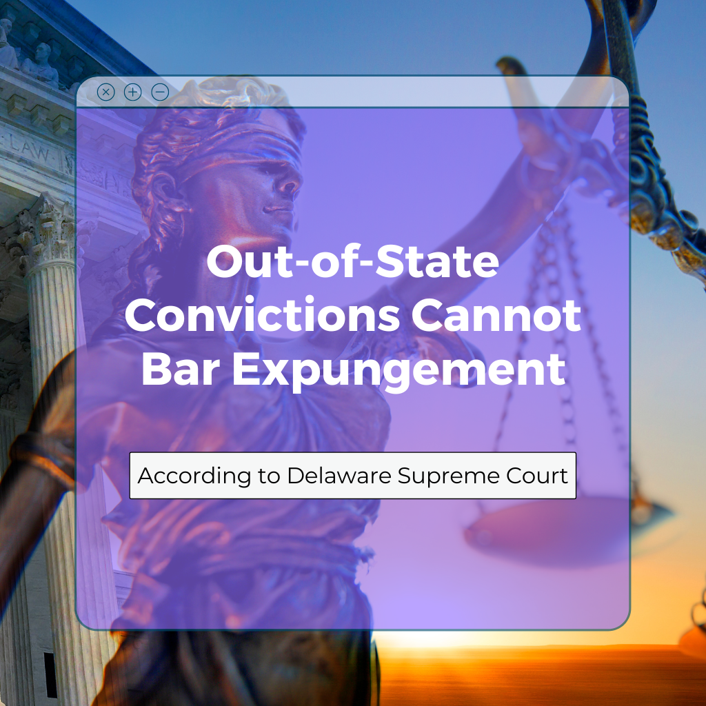 Out-of-state convictions cannot bar expungement