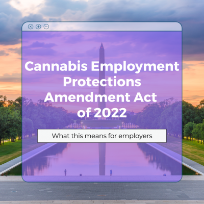 Cannabis Employment Protections Amendment Act of 2022